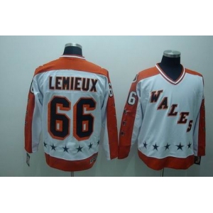 nhl pittsburgh penguins #66 lemieux white[ccm] all star