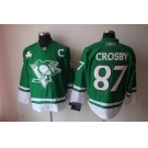 nhl pittsburgh penguins #87 crosby green [2011 new]