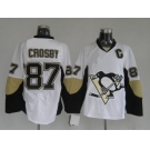 nhl pittsburgh penguins #87 crosby white