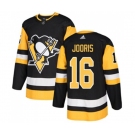 Youth Adidas Pittsburgh Penguins #16 Josh Jooris Authentic Black Home NHL Jersey
