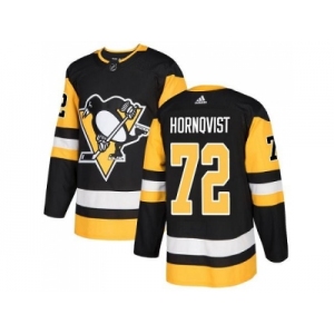 Youth Adidas Pittsburgh Penguins #72 Patric Hornqvist Black Home Authentic Stitched NHL Jersey