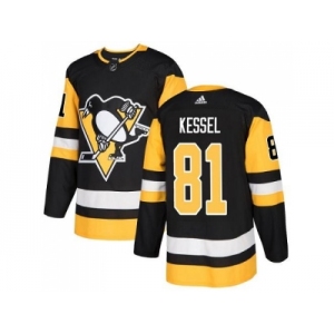 Youth Adidas Pittsburgh Penguins #81 Phil Kessel Black Home Authentic Stitched NHL Jersey