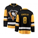 Youth Pittsburgh Penguins #8 Brian Dumoulin Fanatics Branded Black Home Breakaway NHL Jersey