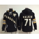 women nhl jerseys pittsburgh penguins #71 amlkin black[pullover hooded sweatshirt]