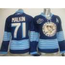 women nhl jerseys pittsburgh penguins #71 malkin blue