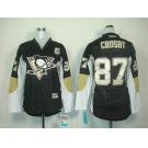 women nhl jerseys pittsburgh penguins #87 crosby black