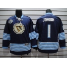 youth nhl jerseys pittsburgh penguins #1 johnson blue [2011 winter classic]