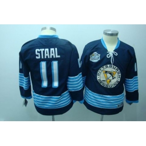youth nhl jerseys pittsburgh penguins #11 staal blue [2011 winter classic]
