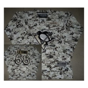 youth nhl jerseys pittsburgh penguins #58 letang camo