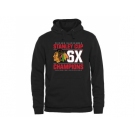 Chicago Blackhawks Black Rinkside Victor Pullover Hoodie