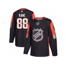 Men Adidas Chicago Blackhawks #88 Patrick Kane Black 2018 All-Star Central Division Authentic Stitched NHL Jersey