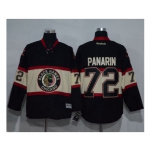 Men's Chicago Blackhawks #72 Artemi Panarin Black New Third Stitched NHL Jersey
