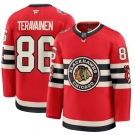 Men's Chicago Blackhawks #86 Teuvo Teravainen Red 2024-25 Winter Classic Stitched Hockey Jersey