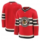 Men's Chicago Blackhawks Blank Red 2024-25 Winter Classic Stitched Hockey Jersey