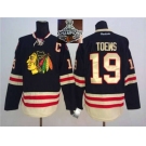 NHL Chicago Blackhawks #19 Jonathan Toews 2015 Winter Classic Black 2015 Stanley Cup Champions jerseys