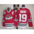 NHL Chicago Blackhawks #19 Jonathan Toews Red Icehogs 2015 Stanley Cup Champions jerseys