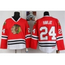 NHL Chicago Blackhawks #24 Havlat Red Throwback 2015 Stanley Cup Champions jerseys