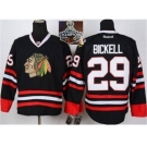 NHL Chicago Blackhawks #29 Bickell Black 2015 Stanley Cup Champions jerseys