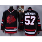 NHL Chicago Blackhawks #57 Van RIEMSDYK Black (Red Skull) 2014 Stadium Series 2015 Stanley Cup Champions jerseys