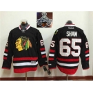NHL Chicago Blackhawks #65 Andrew Shaw Black 2015 Stanley Cup Champions jerseys
