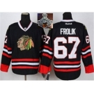NHL Chicago Blackhawks #67 frolik Black 2015 Stanley Cup Champions jerseys