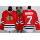 NHL Chicago Blackhawks #7 Chelios Red 2015 Stanley Cup Champions jerseys