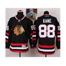NHL Chicago Blackhawks #88 Patrick Kane Black 2014 Stadium Series 2015 Stanley Cup Champions jerseys