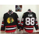 NHL Chicago Blackhawks #88 Patrick Kane Black 2015 Stanley Cup Champions jerseys