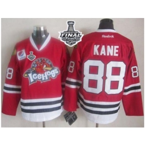 NHL Chicago Blackhawks #88 Patrick Kane Red Ice Hogs 2015 Stanley Cup Stitched Jerseys