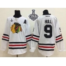 NHL Chicago Blackhawks #9 Bobby Hull White 2015 Winter Classic 2015 Stanley Cup Stitched Jerseys