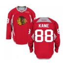 Reebok Chicago Blackhawks #88 Patrick Kane Authentic Red Practice NHL Jersey