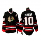 nhl chicago blackhawks #10 sharp black