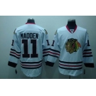 nhl chicago blackhawks #11 madden  white