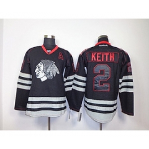 nhl chicago blackhawks #2 keith black[2013 new patch A]