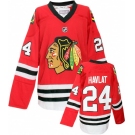 nhl chicago blackhawks #24 havlat red