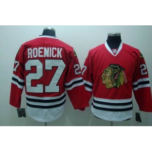 nhl chicago blackhawks #27 roenick red