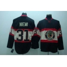 nhl chicago blackhawks #31 niemi black(third edition)