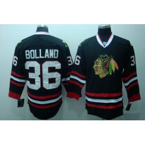nhl chicago blackhawks #36 bolland black
