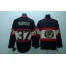 nhl chicago blackhawks #37 burish black(third edition)