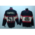 nhl chicago blackhawks #51 campbell black[third edition]