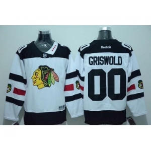 nhl jerseys chicago blackhawks #00 griswold white[2016 stadium]