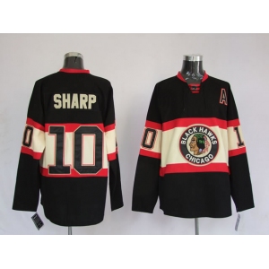 nhl jerseys chicago blackhawks #10 patrick sharp black [third edition]