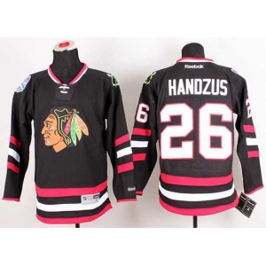 nhl jerseys chicago blackhawks #10 sharp black[2014 new stadium] (1)