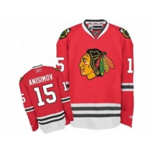 nhl jerseys chicago blackhawks #15 artem anisimov red[anisimov]