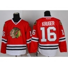 nhl jerseys chicago blackhawks #16 kruger red[kruger]