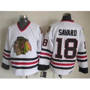 nhl jerseys chicago blackhawks #18 savard white