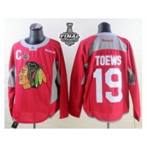 nhl jerseys chicago blackhawks #19 toews red [2015 new][patch C][2015 stanley cup]