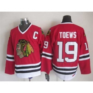 nhl jerseys chicago blackhawks #19 toews red[patch C][2015 new]
