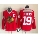 nhl jerseys chicago blackhawks #19 toews red[patch C][new]