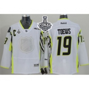 nhl jerseys chicago blackhawks #19 toews white 2015 All Star[2015 stanley cup]